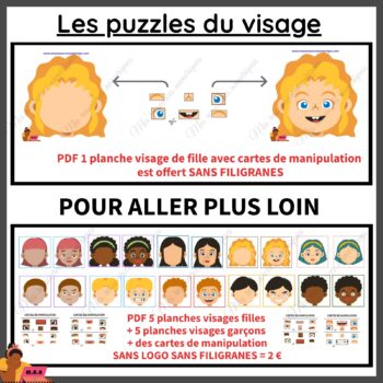 Les puzzles du visage