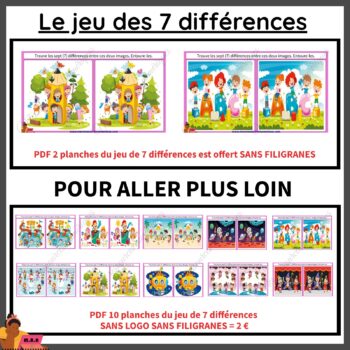 Le jeu des 7 différences