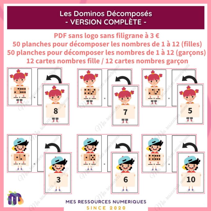 Les Dominos Décomposés - version complète